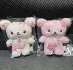 ぶらさげぬいぐるみ 桜リラックマ と　コリラックマ　2個セット