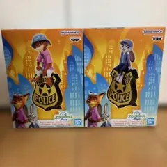 Zootopia2 ジュディ　ニック　モニタートップフィギュア　2体セット