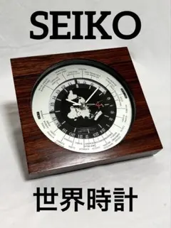 SEIKO クオーツ 世界時計 ゴールド 置時計 動作品 セイコー QZ394G 楽天市場】置き時計 回転飾り クオーツ BY418G セイコークロック SEIKO