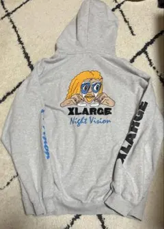XLARGE Night Vision グレー パーカー
