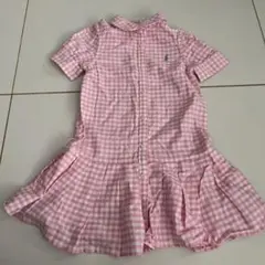 ラルフローレンキッズ子供服ワンピース　チェック柄100 110 オシャレ