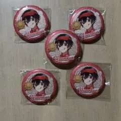 カラフルピーチ ラメキラ缶バッジ ダイナー ゆあんくん 6点セット