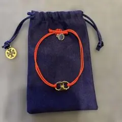 TORY BURCH ブレスレット レッド ゴールド