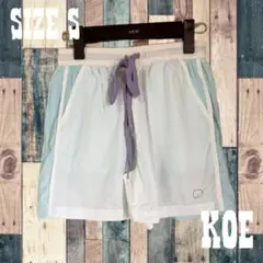 新品　KOE パステルカラー　ショートパンツ Sサイズ