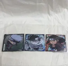 ナルト にふぉるメーション　ステッカー 3枚セット ホロ加工