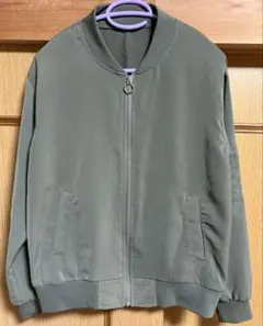 レディース　ジャンバー　薄手　MA-1風
