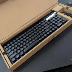 3408 LANCTJ ブラックキーボード USB接続