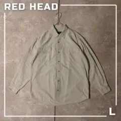 RED HEAD レッドヘッド 長袖シャツ L ワーク ヴィンテージ
