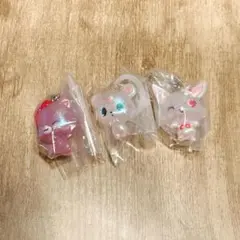 ジュエルペット めじるしアクセサリー ルビー ラブラ ガーネット 3点セット