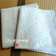 昭和レトロ　ホワイト レース生地