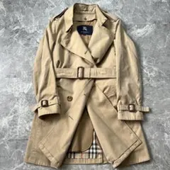 バーバリーロンドン♡トレンチコート　ベルト　ライナー　ノバチェック ハニー　S