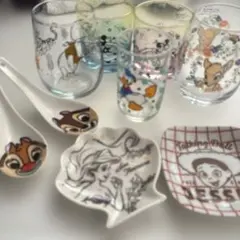 ディズニーキャラクター 食器セット9点⭐︎