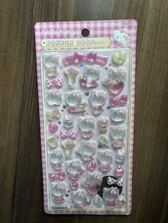 【日本正規品】ボンボンドロップシール　第二弾　ハローキティ(ピンク)