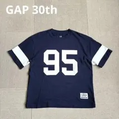 GAP 30th 記念モデル ナンバリング Tシャツ M オーバーサイズ