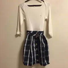 SALE お値下げ中 バーバリーブルーレーベル ワンピース