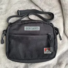 BEN DAVIS ブラックショルダーバッグ