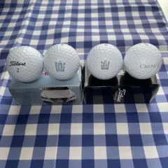Titleist ゴルフボール トヨタCROWN ノベルティのサムネイル