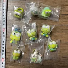 けろけろけろっぴ　ミニマスコット、指輪他9種セット