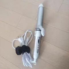 カールヘアアイロン ホワイト/シルバー32mm