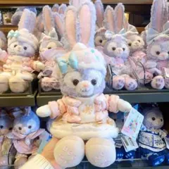 お顔厳選　上海ディズニー　イースター　リーナベル　ぬいぐるみSS 8525 お顔厳選 上海ディズニー イースター リーナベル ぬいぐるみSS 8525
