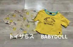 BABYDOLL ミッキー トム&ジェリー Tシャツ サイズ80 2枚セット