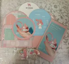 マイメロディ キーホルダー・ステッカーセット