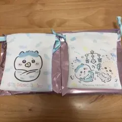 ちいかわベビー　トレーディングミニ巾着　２枚セット ハチワレ　ラッコ