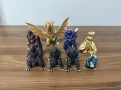【32体セット】ゴジラ超全集 総進撃 総攻撃 指人形 ソフビ フィギュア まとめ 32体セット】ゴジラ超全集 総進撃 総攻撃 指人形 ソフビ フィギュア