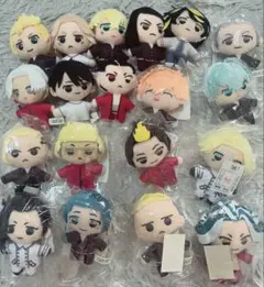 東リベ 原画展 ぬいぐるみマスコットセット ぬいぐるみマスコット／佐野万次郎」 - 「東リベ」の原稿が所