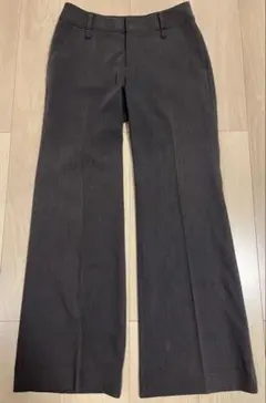 COMME CA ISM コムサイズム ブラックパンツ　スラックス　ワイドパンツ