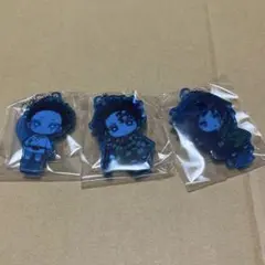 鬼滅の刃　ここみえアクリルフィギュア　玖ノ型 冨岡義勇 狛治 竃門炭治郎