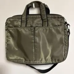 パソコンバッグ2WAY ショルダーバッグ オリーブ系
