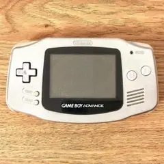 任天堂 GBA本体 ゲームボーイアドバンス本体 白 Nintendo 希少 - メルカリ