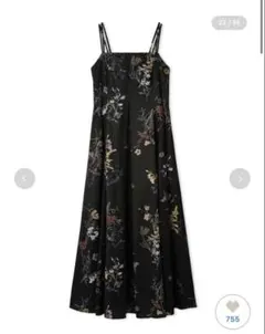 FRAY I.D ボタニカル プリント キャミソールワンピース