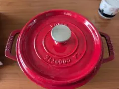 STAUB La Cocotte オーバル 両手鍋 レッド27センチ - メルカリ