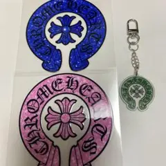 クロムハーフステッカー＆キーホルダーセット