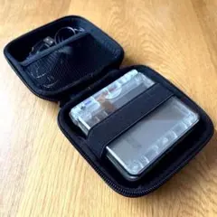 ゲームボーイ アドバンス SP　キャリング ケース ブラック　保護 カバー CB