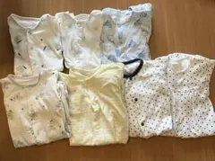 ロンパースセット　夏服、冬服　50〜70センチ