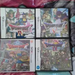 ドラゴンクエスト4.5.8.9DS3DSまとめ売りのサムネイル