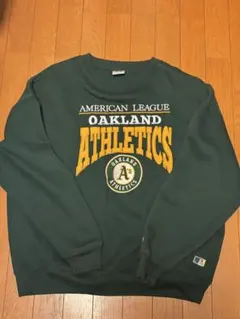 Oakland Athletics トレーナー Lサイズ ダークグリーン