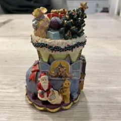 【美品】クリスマス サンタ 置物 インテリア
