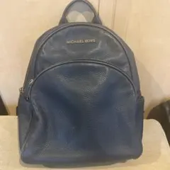 MICHAEL KORS レザー バック ネイビーのサムネイル