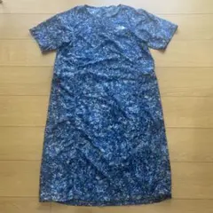 ノースフェイス カルカワンピース ライケンブルー M - メルカリ