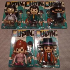 ルパン三世 ソフビフィギュア１インプリスター全 5種類セット