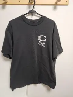 COACH NEW YORK Tシャツ ブラック XS