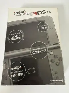 newニンテンドー3DS LL メタリックブラック 黒