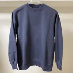 無印良品 スウェット シャツ ネイビー M 送料無料