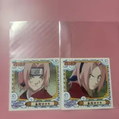 NARUTO ナルト デイダラ イタチ トビ サソリ ブロマイド 2点セット