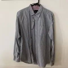 TK MIXPICE チェック柄 長袖シャツ