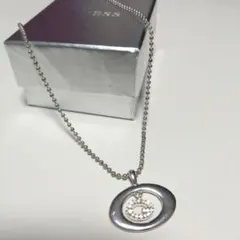 GUESS ネックレス シルバーカラー ラインストーン